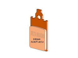 Delta Braking Brake pads, Sintered, Malaguti / Piaggio / Yamaha